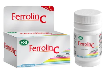 Esi Ferrolin C Integratore di Ferro e Vitamina C 30 capsule